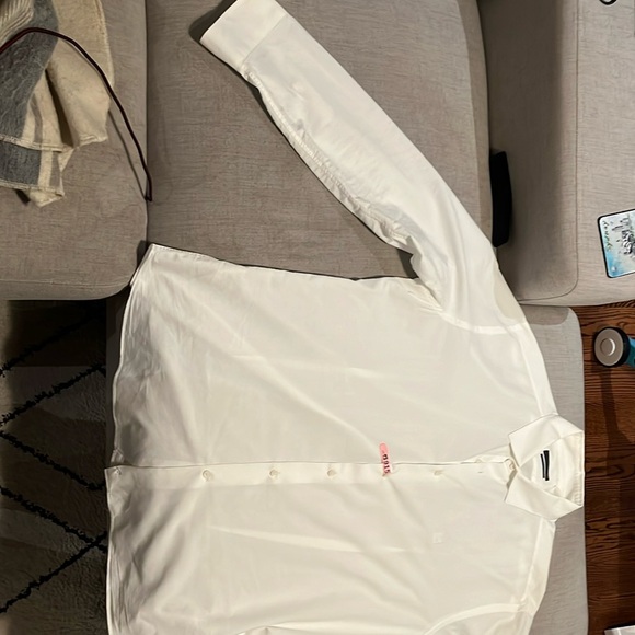 Corneliani 100% Cotton White Dress Shirt - Picture 1 of 2